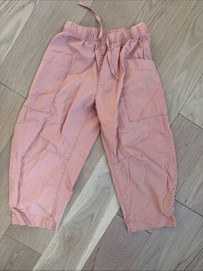 H&M Pink Barrel Leg Pants for Kids